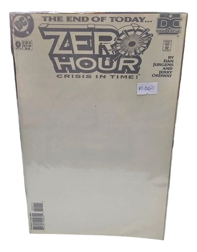 Dc Comics Zero Hour Crisis In Time No 0 Dc Direct