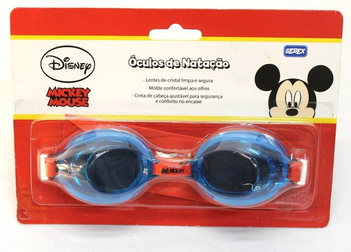 Óculos De Natação Mickey Mouse Infantil Meninos Piscina Mar