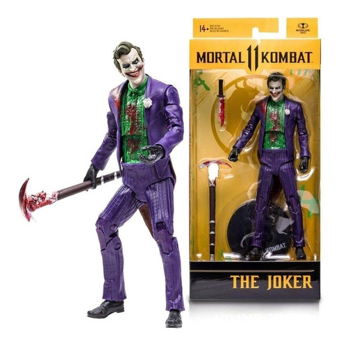 Mcfarlane Dc Multiverse The Joker Bloody Version 7-inch