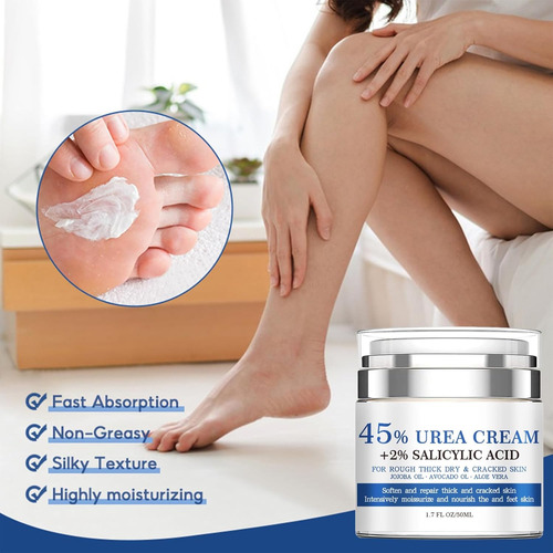 Crema De Urea 45% Más Ácido Salicílico 2%, Crema De Urea Par