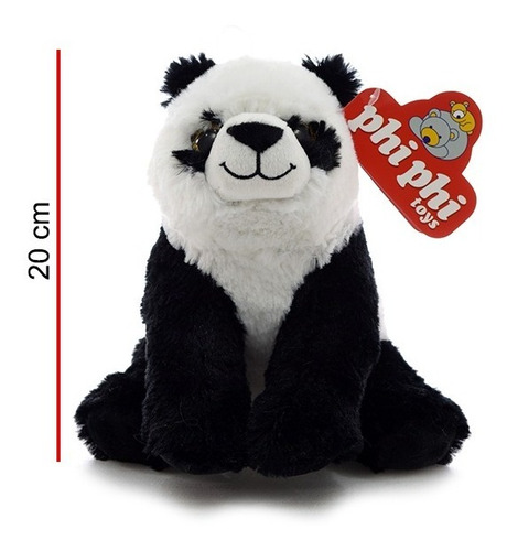 Peluche Panda 20cm - Orig. Phi Phi Toys