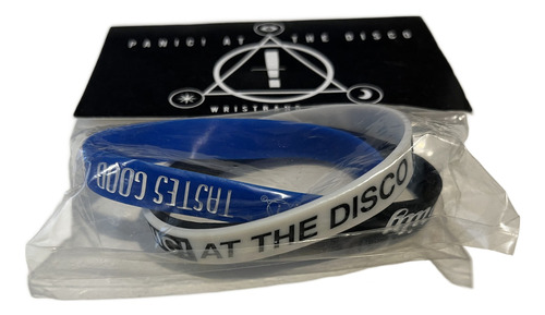 Pulseras Merchandising Oficial Panic! At The Disco Importada