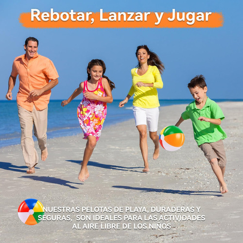 20 Beach Balls, Large Inflatable Iris Toys