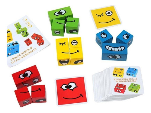 Juego De Expresión Cubo Cambia De Cara