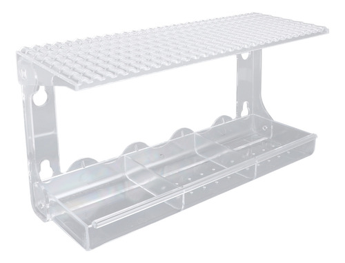 Comedero Para Pájaros Con Ventana, Plástico Transparente