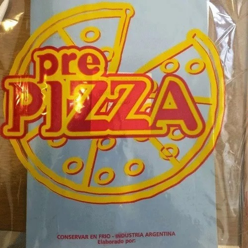 Bolsa Para Pre Pizza (polipropileno-impresa) X 500 Unidades