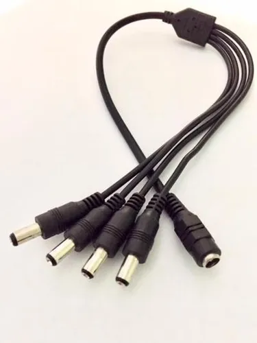 3 Splitter Pulpito 1 A 4 Divisor Alimentacion Camaras Cctv