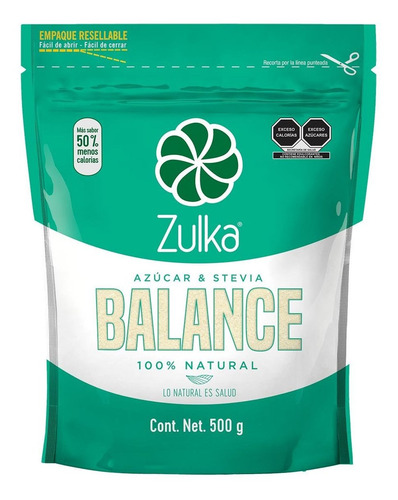 Azúcar Zulka Balance 500g