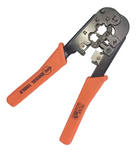 Pinza Ponchadora Crimpeadora Red Rj45 Rj11 Internet Teléfono