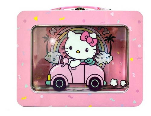 Hello Kitty Cofre Lonchera Con Ventana