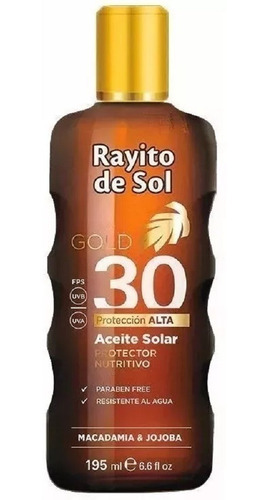 Rayito De Sol Aceite Bronceador F30 195ml