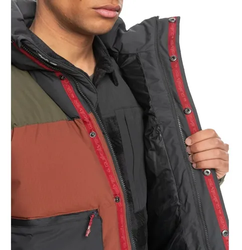 Campera Quiksilver Nomad Hombre Con Capucha, Otoño
