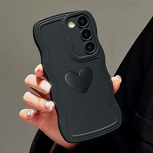 Funda Para Galaxy S23+ Plus 5g (2023) Negro 6.6 PuLG Piel Si