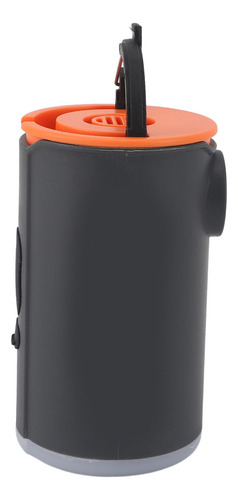 Bomba Eléctrica Naranja Recargable Multifuncional