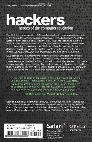 Hackers - Steven Levy (paperback)