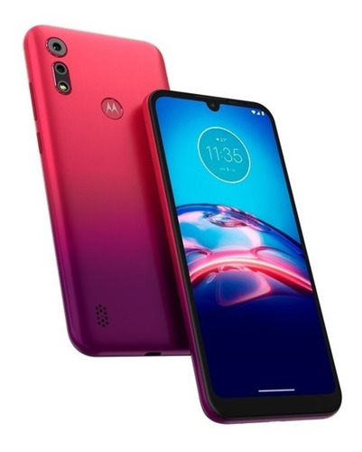 Smartphone Motorola Moto E6s 32gb Tela 6.1'' Vermelho Xt2053