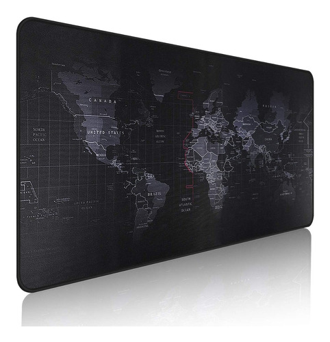 Mouse Pad Para Computadoras Mapa Mundi