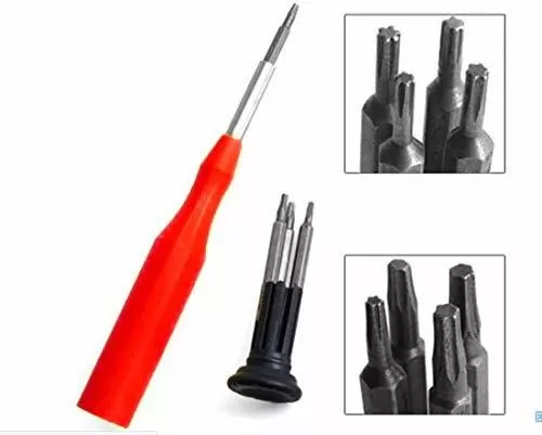 Juego Torx T5, T6, T7, U