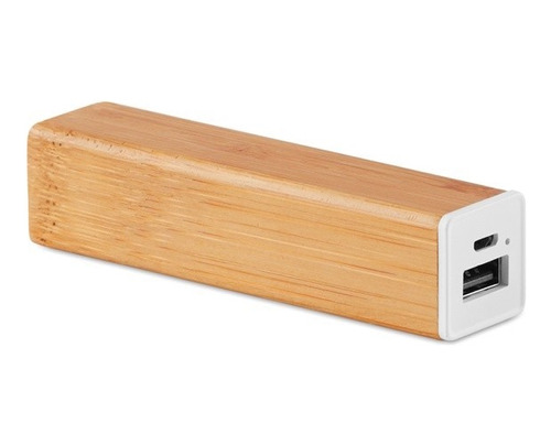 Power Bank De Bambú