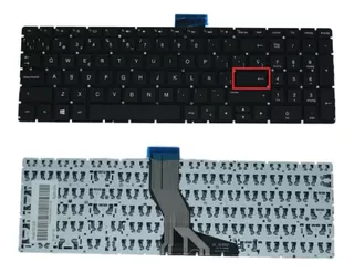 Teclado Hp 15-bw005la Pk132042e23 Negro Español Sin Frame En