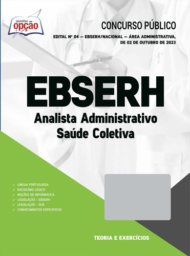 Apostila Ebserh - Analista Administrativo - Saúde Coletiva