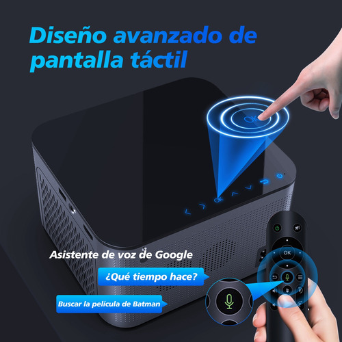 Proyector Magcubic Hy350 Hd 4k Android 11 Wifi6 Led 580 Ansi
