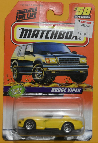 Matchbox Dodge Viper  #56