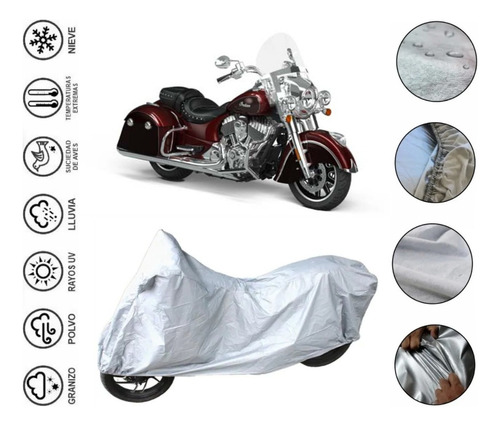 Cubre Impermeable Moto Para Indian Springfield