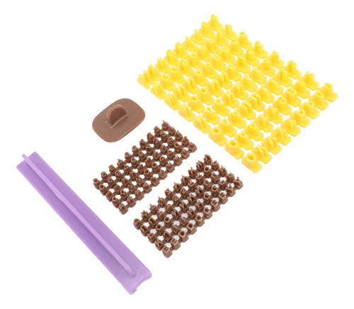 Juego De Moldes Con Números Y Letras Del Alfabeto Para Hacer