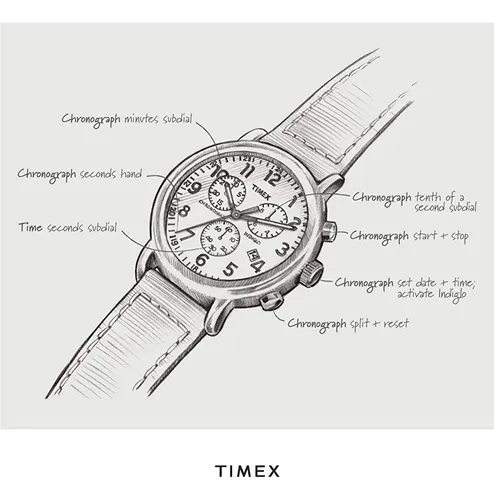 Timex weekender 40mm top