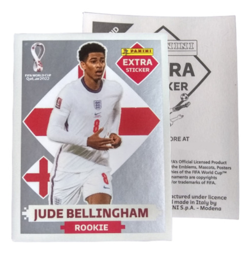 Extra Sticker Plata Jude Bellingham World Cup Qatar 2022