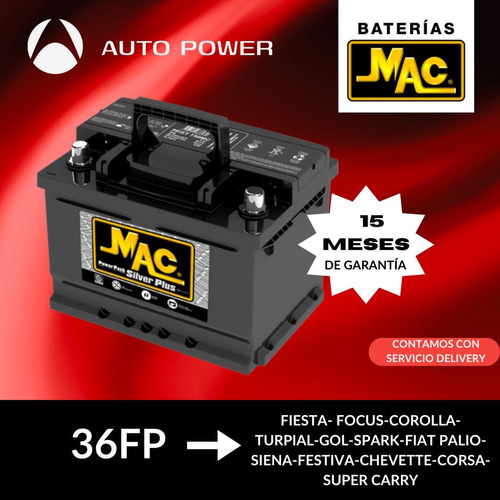 Mac Batería 36fp-700amp