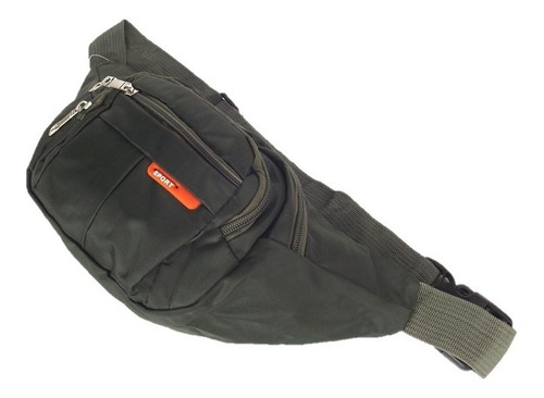 Imagen 4 de 4 de Canguro Mujer Hombre Formal Riñonera 4 Bolsillo Impermeable