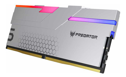 Memoria Ram Predator Herme Ddr5 6800mhz 48gb 2x24gb Gris
