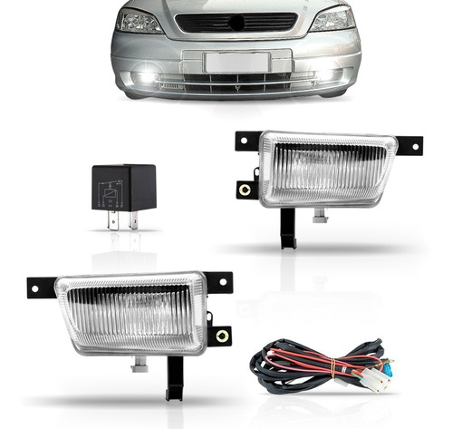 Kit Farol Milha Neblina Astra Hatch & Sedan 1999 A 2002