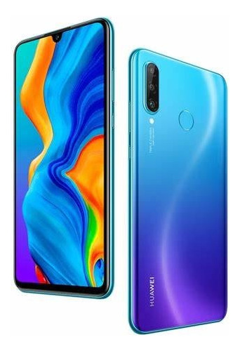 Huawei P30 Lite Dual Sim 256 Gb Azul Pavo Real 6 Gb Ram