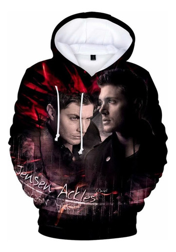 Sudadera Supernatural Dean Y Sam Chamarra Sudadera Con Capuc