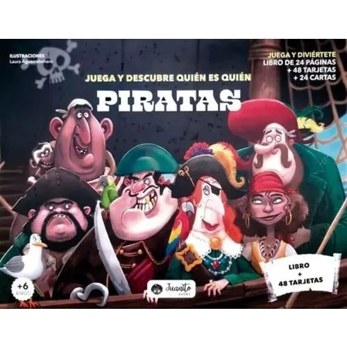 Piratas - Juega Y Descubre - Juanito - Libro + Tarjetas