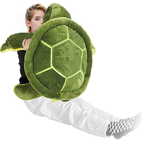 Civaner Soft Plush Sea Turtle Stuffed Animals, Juguetes De A