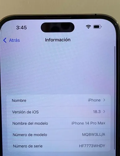 Apple iPhone 14 Pro Max (256 Gb) - Morado Oscuro (Usado)