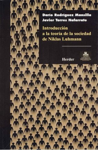 Introducción A La Teoría De La Sociedad De Niklas Luhmann