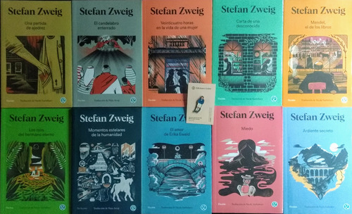 Combo Colección Stefan Zweig Ediciones Godot Nuevos