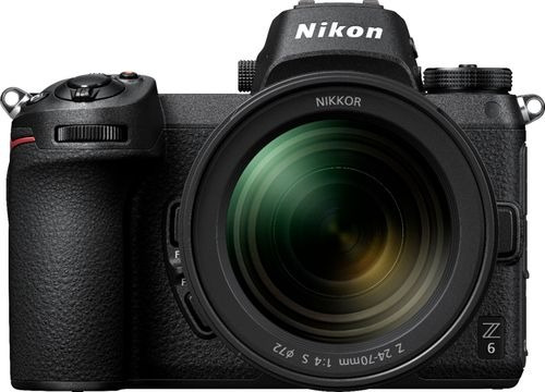 Cámara Mirrorless Nikon Z6 Con Nikkor Z 24-70mm Lente Negro