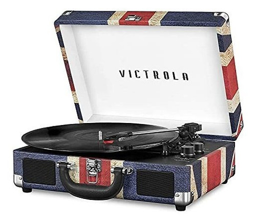 Tocadiscos Vintage De 3 Velocidades Con Bluetooth Victrola C