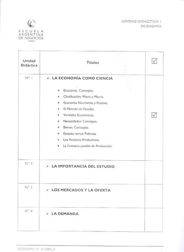 Escuela Negocios Educacion A Distancia Economia 12 Tomos