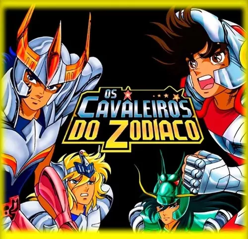 Os Cavaleiros Do Zodíaco Dublado E Legendado - 59 Dvds - Cdz