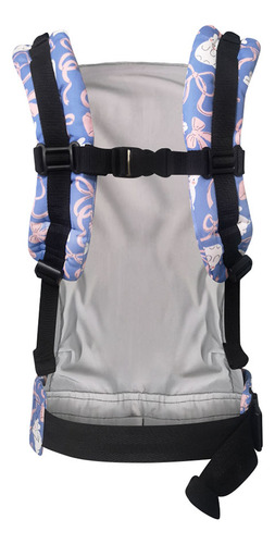 Portabebé Ergonómico La Rebozería Nukú Dryfit Bebé Ac Color Azul Claro