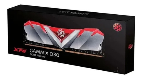 Imagem 3 de 7 de Memoria Pc 16g/3000 Gammix D30 Red Ddr4 (1x16) 3120 Adata