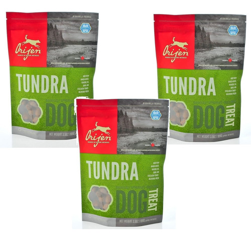 Tundra Freeze-dried Dog Treats, 3.25-oz Bag (pack Of 3)