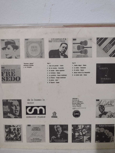 Hermanos Abrodos Nuestras Danzas Disco De Vinilo Lp Ex (Usado)
